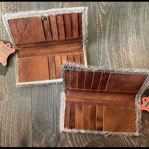 🤎🤍🤎Genuine Brahma Cowhide Leather Wallet🤎